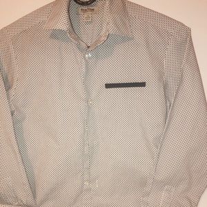 Reaction Kenneth Cole boys size 12 button down shi